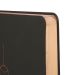 Ежедневник Leo Planner А-5 160листов линия, мягкая обложка черная, Hypnotic