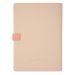Ежедневник Leo Planner А-5 160листов линия, мягкая обложка бежевая, Secret