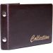 Альбом для монет 10ф 140х100 бордо штучна шкіра