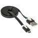 Кабель Defender USB08-03P USB 2.0 AM-MicroBM 1м Black