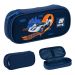 Пенал Kite на блискавці, овальний Hot Wheels 21х8,5х5см