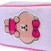 Пенал YES на блискавці, овальний, органайзер, Line Friends Always Together 22х9х5см