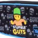 Пенал YES на блискавці, овальний, органайзер, Stumble Guys 22х9х5см