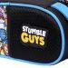 Пенал YES на блискавці, овальний, органайзер, Stumble Guys 22х9х5см