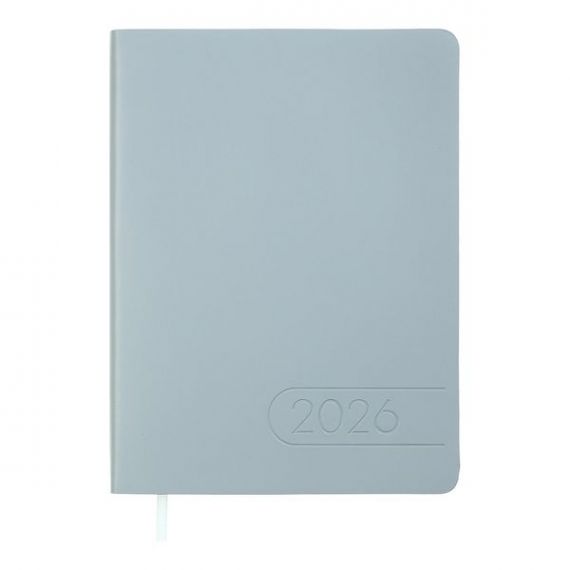 Щоденник датований Buromax 2026 А-5 Light Morandi гнучка обкладинка, кремовий папір, світло-синій Щоденник датований Buromax 2026 А-5 Light Morandi гнучка обкладинка, кремовий папір, світло-синій