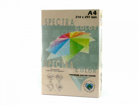 Папір кольоровий А-4 80г 500арк паст/рожевий Rose Spectra Color