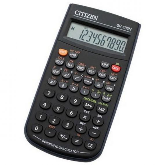 Калькулятор Citizen 8+2р инж., 154х84х20