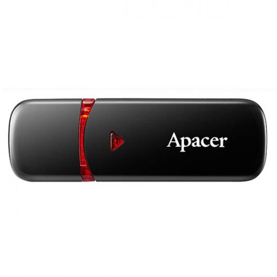 Модуль Flash 32Gb Apacer пластик чорний, ковпачок