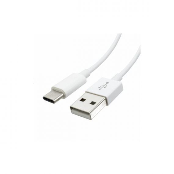 Дата кабель USB 2.0 AM to Type-C 1.0m white OEM Atcom