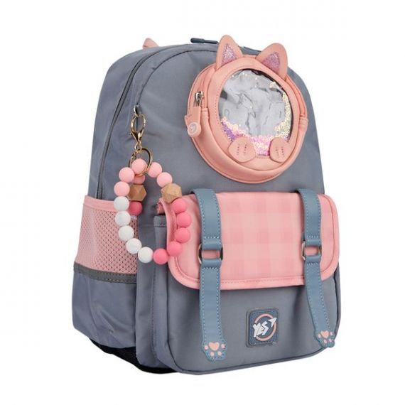Рюкзак YES S-104 Glamour Kitty 1відділення, ортопедична спинка, 2бічні, 2передні кишені