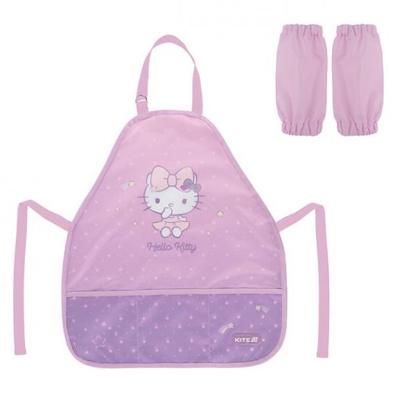 Фартух дитячий для творчості з нарукавниками Kite Hello Kitty