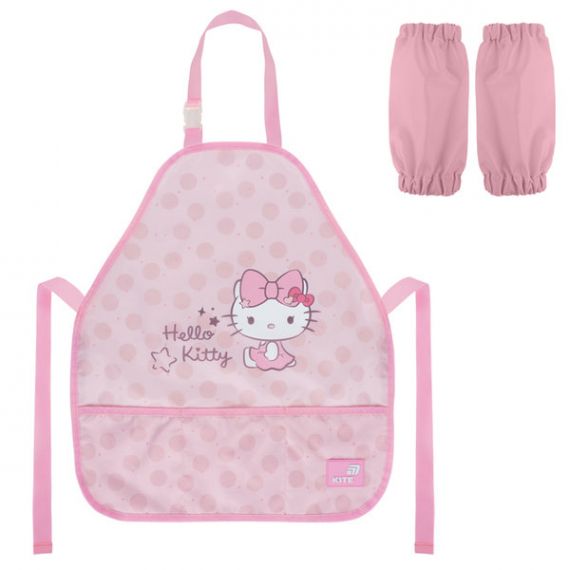 Фартух дитячий для творчості з нарукавниками Kite Hello Kitty