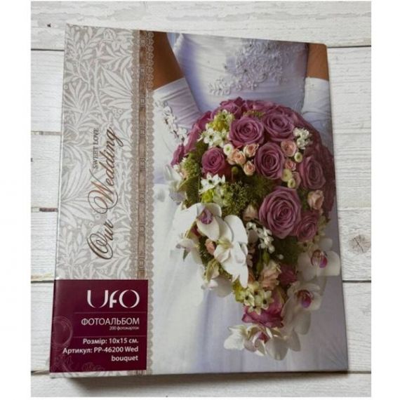 Фотоальбом 10х15х200 UFO PP-46200 Wed bouquet Фотоальбом 10х15х200 UFO PP-46200 Wed bouquet