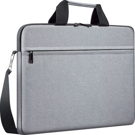 Сумка для ноутбука Defender Tote 40х29,5х5 см, сіра, поліестер, 15,6"