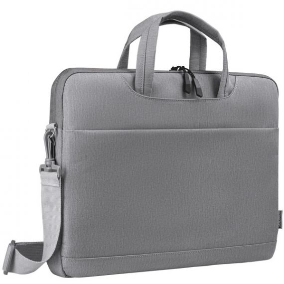 Сумка для ноутбука Defender Omny 41,55х30,5х3,5 см, сіра, 15,6" Сумка для ноутбука Defender Omny 41,55х30,5х3,5 см, сіра, 15,6"
