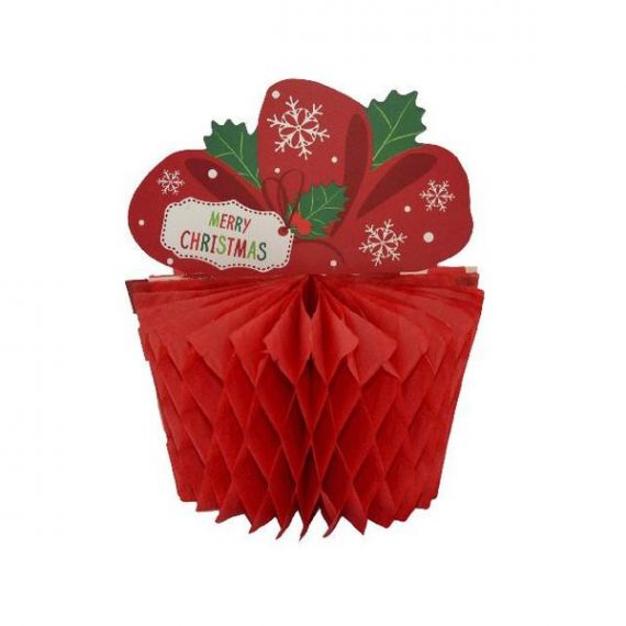 Украшение новогоднее бумажное 22*22см Подарок ANGEL GIFTS Украшение новогоднее бумажное 22*22см Подарок ANGEL GIFTS