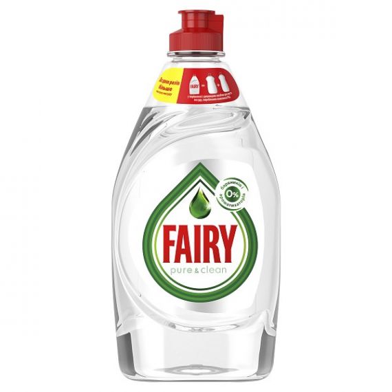 Засіб для миття посуду Fairy бальзам 450мл гель Pure&Clean