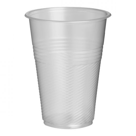 Одноразовий стакан пластик 480мл прозорий термостійкий (50шт) Одноразовий стакан пластик 480мл прозорий термостійкий (50шт)