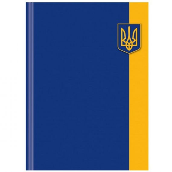 Книга канцелярская 96л оф/кл. твердый переплет ламинированная, Орнамент Україна