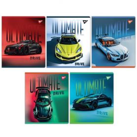 Тетрадь 18л. Yes офс/лин. выборочный гибридный лак Ultimate drive Тетрадь 18л. Yes офс/лин. выборочный гибридный лак Ultimate drive