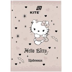 Щоденник шкільний твердий Hello Kitty Kite
