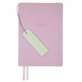 Ежедневник Leo Planner А-5 160листов линия, мягкая обложка сиреневая, Prima