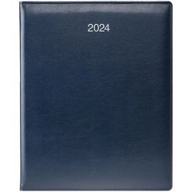 Тижневик датований Brunnen 2024 Бюро А-4 Soft синій