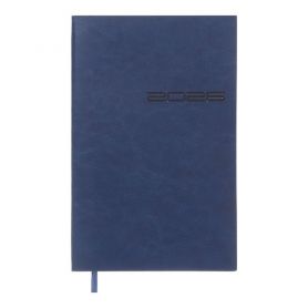Тижневик датований Buromax 2026 А-5 Ideal гнучка обкладинка, кремовий папір, синій Тижневик датований Buromax 2026 А-5 Ideal гнучка обкладинка, кремовий папір, синій