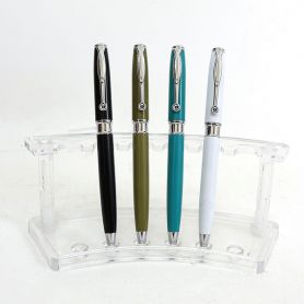 Ручка шариковая Baixin поворотная металлическая, ассорти Ручка шариковая Baixin поворотная металлическая, ассорти