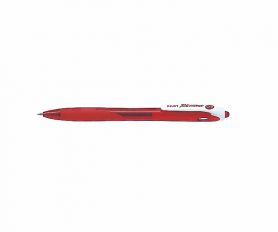 Ручка кулькова Pilot Rexgrip автоматична, матовий гумовий корпус, червона