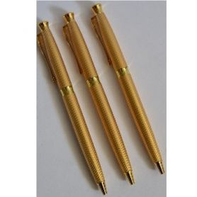 Ручка кулькова Baixin поворотна металева золота Ручка кулькова Baixin поворотна металева золота