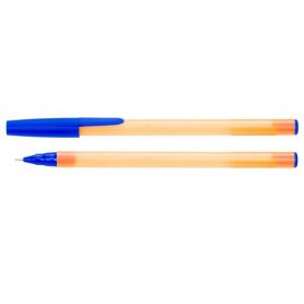 Ручка масляная Economix FIRE одноразовая, 0,7мм синяя