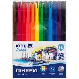 Набір лінерів 12 кольорів Creative Kite