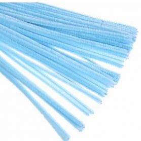 Дріт синельний 30см, блакитний Дріт синельний 30см, блакитний