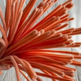 Дріт синельний 30см, темно-персиковий Дріт синельний 30см, темно-персиковий