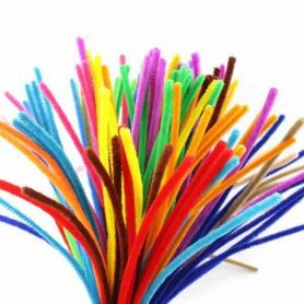 Дріт синельний 30см, кольровий мікс