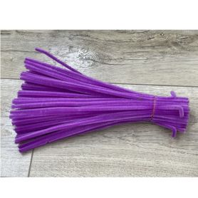 Дріт синельний 30см, баклажановий