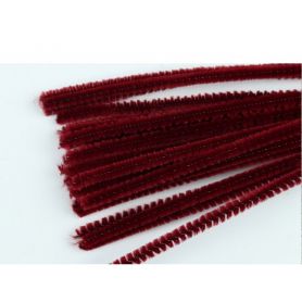 Дріт синельний 30см, бургунді
