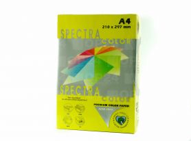 Бумага цветная А-4 80г 500л интенсив лимонная Lemon Spectra Color