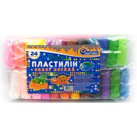 Пластилін повітряний 24кол*12г Josef Otten