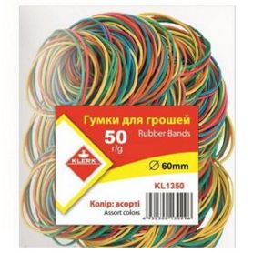 Гумка для грошей 50г Klerk