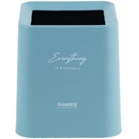 Контейнер настольный пластиковый голубой Axent