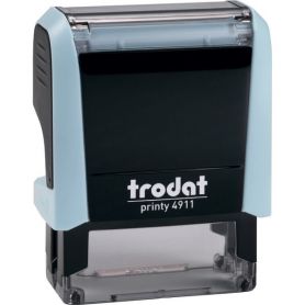 Оснастка Trodat до штампу 38х14мм Printy, пластик блакитна пастель Оснастка Trodat до штампу 38х14мм Printy, пластик блакитна пастель