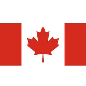 Флаг 15х24 Канади без подставки, нейлон