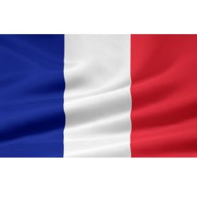 Прапор 15х24 Франціі, без підставки, нейлон Прапор 15х24 Франціі, без підставки, нейлон