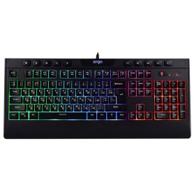 Клавіатура Ergo Keyboard дротова, чорна