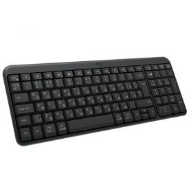Клавіатура Logitech K250 Wireless - Graphite бездротова чорна, USB