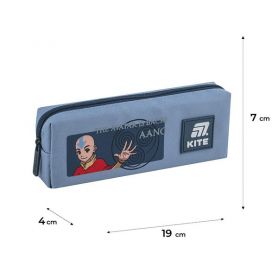 Пенал Kite на блискавці, 1 відділення, Avatar, 19х6,5х3,5см