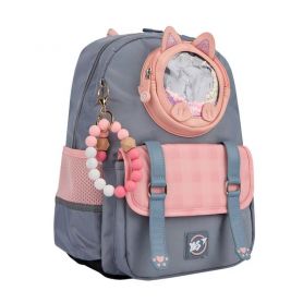 Рюкзак YES S-104 Glamour Kitty 1відділення, ортопедична спинка, 2бічні, 2передні кишені