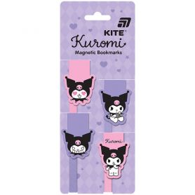 Закладки з магнітом Kite Kuromi (набір 4шт )